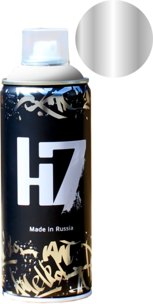 Хром- краска спрей для граффити H7 520 мл